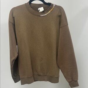 ISMBS Brown Crewneck Sweater